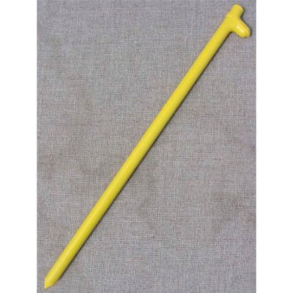 Cutshaw Industries 18" Forged Head Stake, Yellow 62518HYL